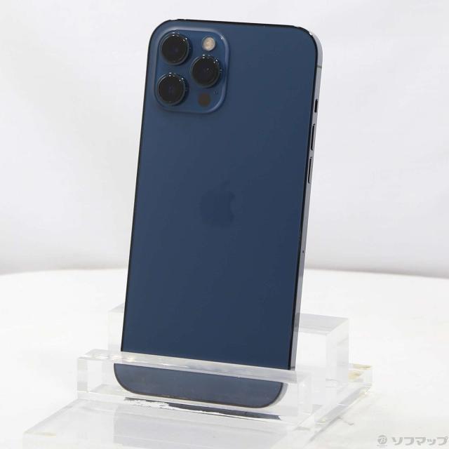 中古)Apple iPhone12 Pro Max 256GB パシフィックブルー MGD23J