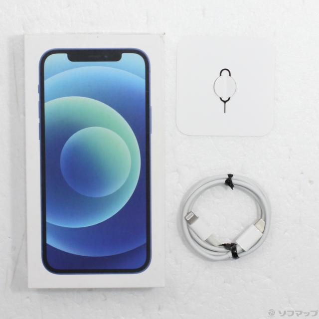 (中古)Apple iPhone12 128GB ブルー MGHX3J/A SIMフリー(196-ud)_4