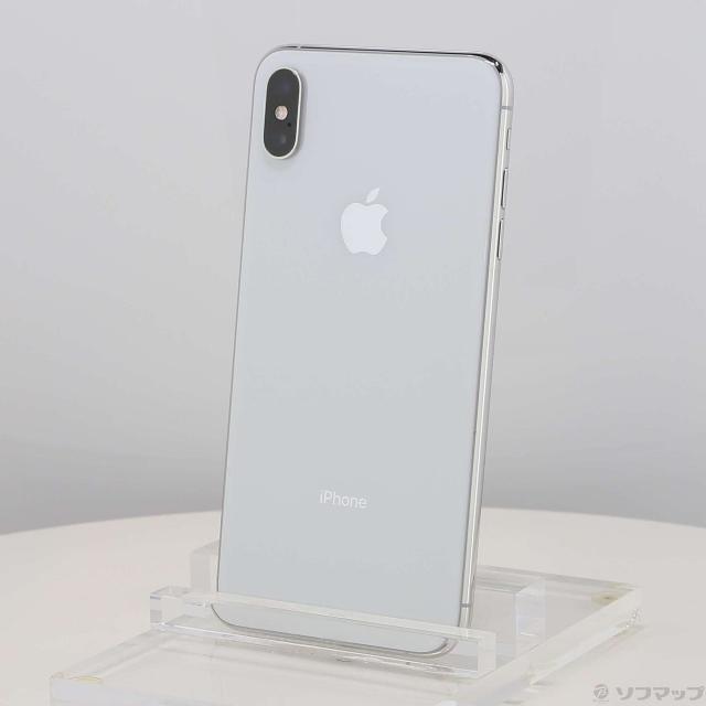 (中古)Apple iPhoneXS Max 256GB シルバー MT6V2J/A SIMフリー(247-ud)