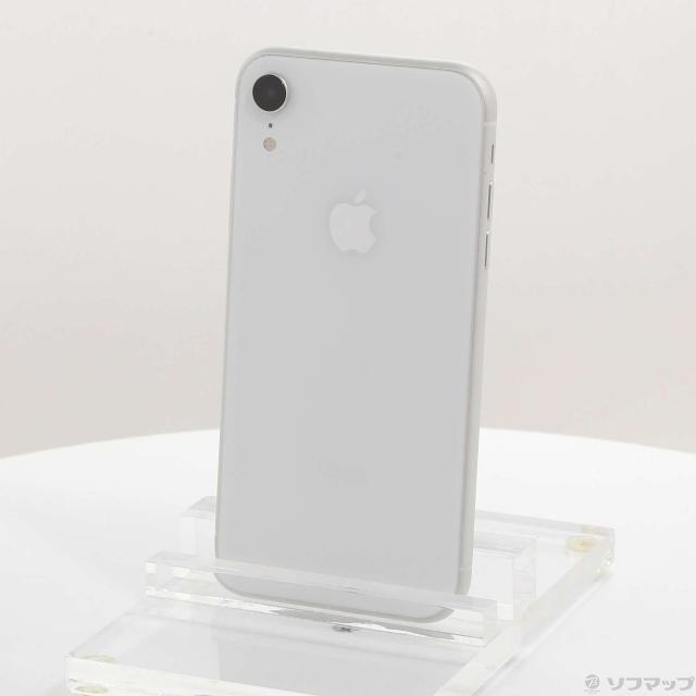(中古)Apple iPhoneXR 128GB ホワイト MT0J2J/A SIMフリー(348-ud)