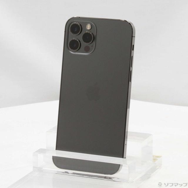 (中古)Apple iPhone12 Pro 256GB グラファイト MGM93J/A SIMフリー(305-ud)