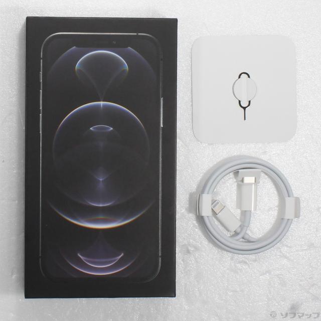 (中古)Apple iPhone12 Pro 256GB グラファイト MGM93J/A SIMフリー(305-ud)_4