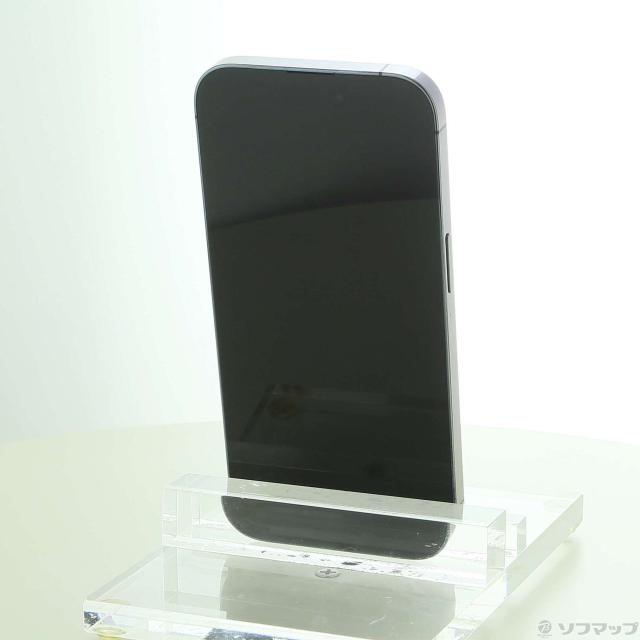 (中古)Apple iPhone14 Pro 128GB ディープパープル MQ0F3J/A SIMフリー(247-ud)