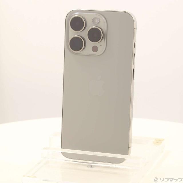 iPhone 15 Pro 256GB ナチュラル 中古 本体 中古)Apple iPhone15 Pro 256GB ナチュラルチタニウム MTUF3J/A SIM
