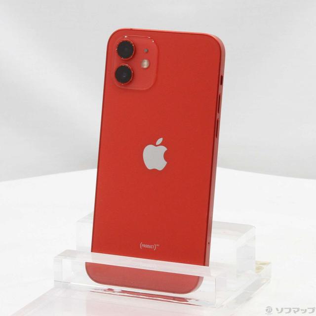 (中古)Apple iPhone12 128GB プロダクトレッド NGHW3J/A SIMフリー(377-ud)
