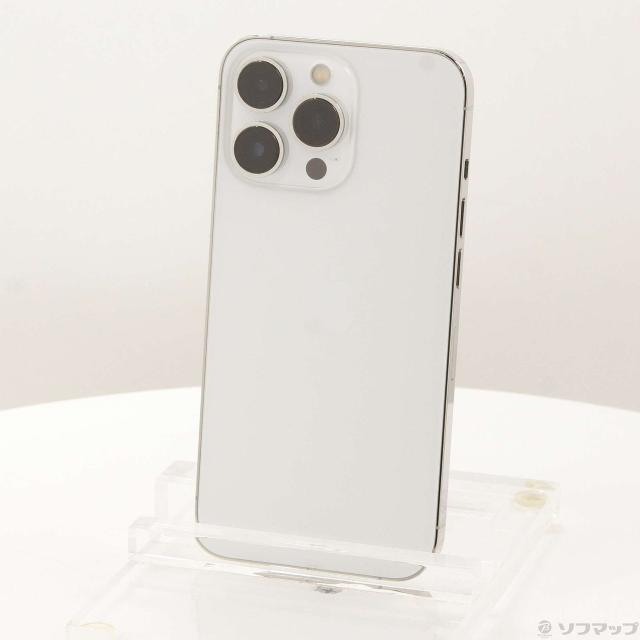 (中古)Apple iPhone13 Pro 128GB シルバー MLUF3J/A SIMフリー(269-ud)