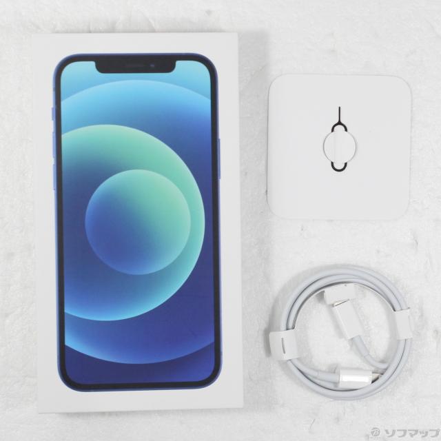 (中古)Apple iPhone12 128GB ブルー MGHX3J/A SIMフリー(276-ud)_4