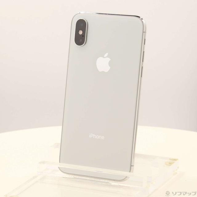 (中古)Apple iPhoneXS 256GB シルバー MTE12J/A SIMフリー(247-ud)