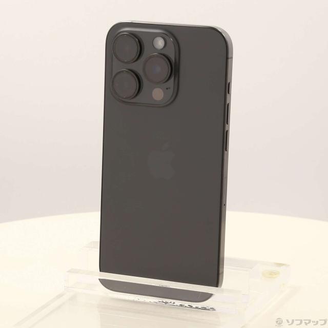 中古)Apple iPhone15 Pro 512GB ブラックチタニウム MTUH3J⁄A SIM