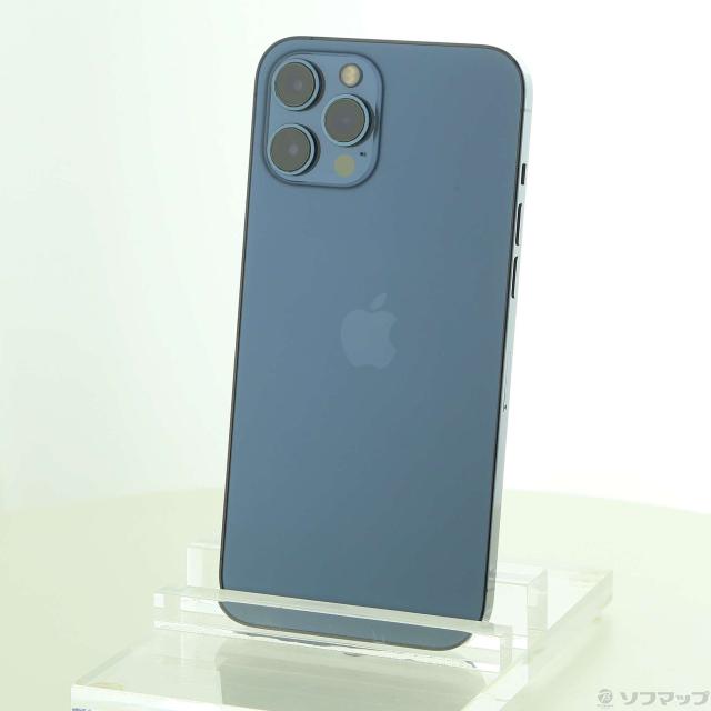 中古)Apple iPhone12 Pro Max 128GB パシフィックブルー MGCX3J/A