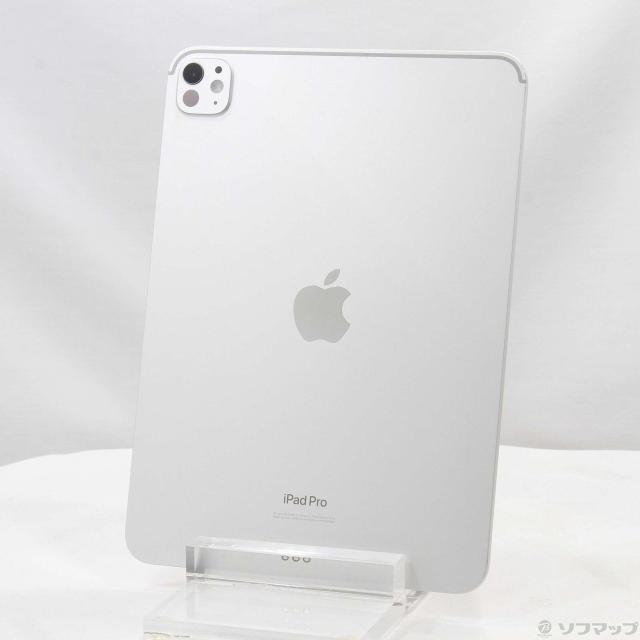 (中古)Apple iPad Pro 11インチ 第5世代 標準ガラス 256GB シルバー 3M773J/A Wi-Fi(276-ud)