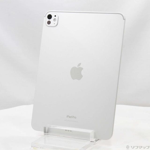 (中古)Apple iPad Pro 11インチ 第5世代 標準ガラス 256GB シルバー 3M773J/A Wi-Fi(269-ud)