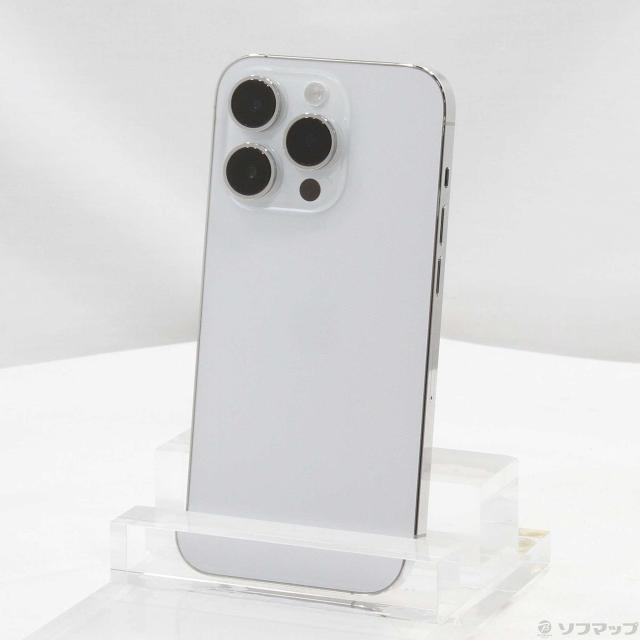 (中古)Apple iPhone14 Pro 128GB シルバー MQ013J/A SIMフリー(251-ud)
