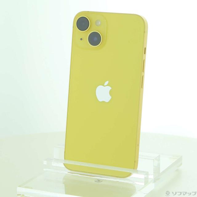 (中古)Apple iPhone14 128GB イエロー MR3Q3J/A SIMフリー(371-ud)