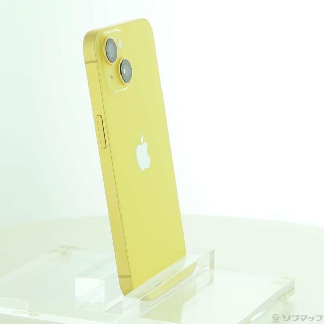(中古)Apple iPhone14 128GB イエロー MR3Q3J/A SIMフリー(371-ud)