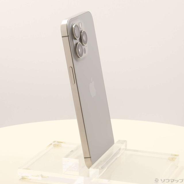 (中古)Apple iPhone15 Pro Max 256GB ナチュラルチタニウム MU6R3J/A SIMフリー(269-ud)