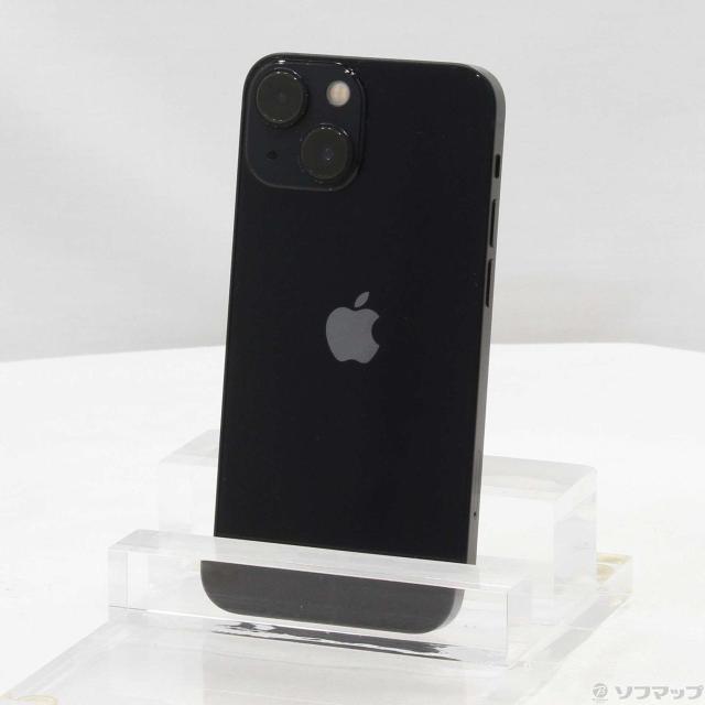 (中古)Apple iPhone13 mini 128GB ミッドナイト MLJC3J/A SIMフリー(377-ud)