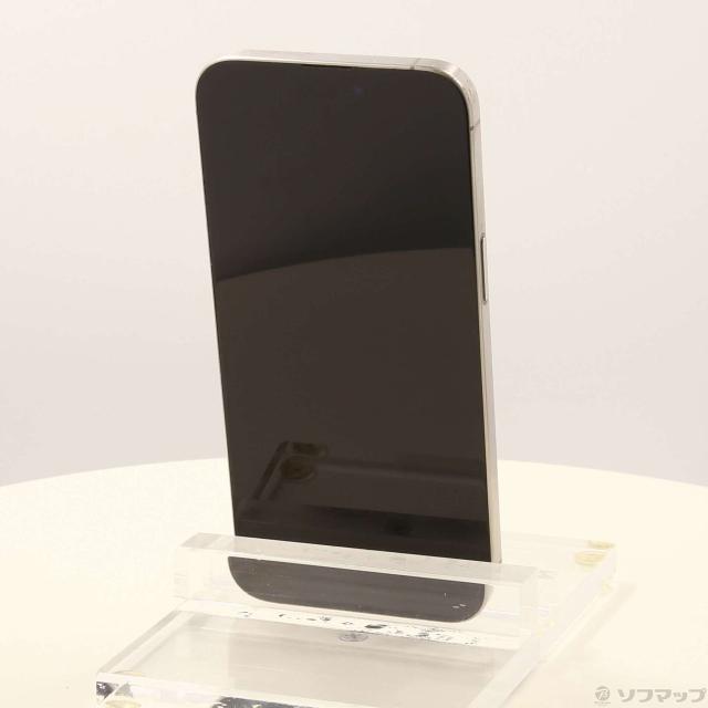 (中古)Apple iPhone15 Pro Max 256GB ナチュラルチタニウム MU6R3J/A SIMフリー(348-ud)