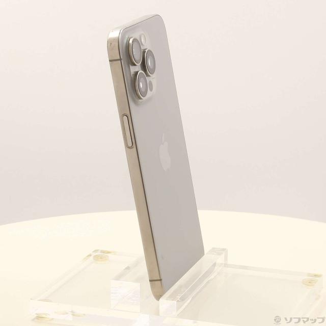 (中古)Apple iPhone15 Pro Max 256GB ナチュラルチタニウム MU6R3J/A SIMフリー(348-ud)