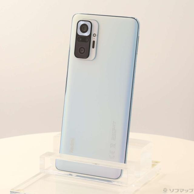 中古)Xiaomi Redmi Note 10 Pro 128GB グレイシャーブルー