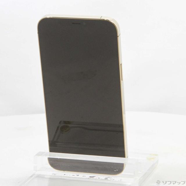 (中古)Apple iPhone12 Pro Max 256GB ゴールド MGD13J/A SIMフリー(262-ud)