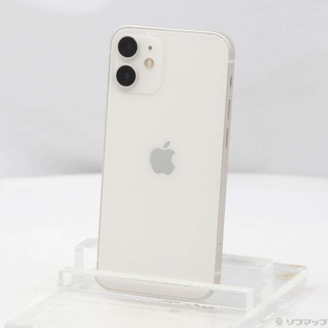 (中古)Apple iPhone12 mini 256GB ホワイト MGDT3J/A SIMフリー(196-ud)