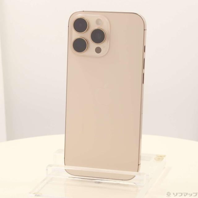 (中古)Apple iPhone16 Pro Max 256GB デザートチタニウム MYWJ3J/A SIMフリー(276-ud)