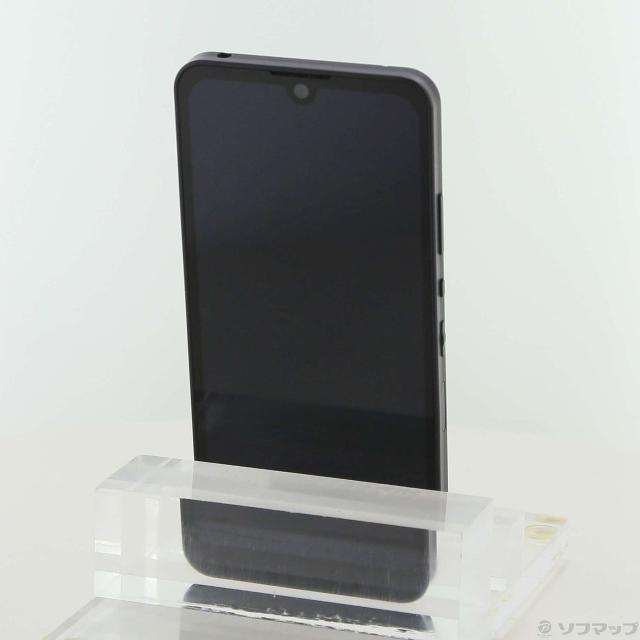 中古)SHARP AQUOS wish2 64GB チャコール A204SH Y!mobile SIMフリー