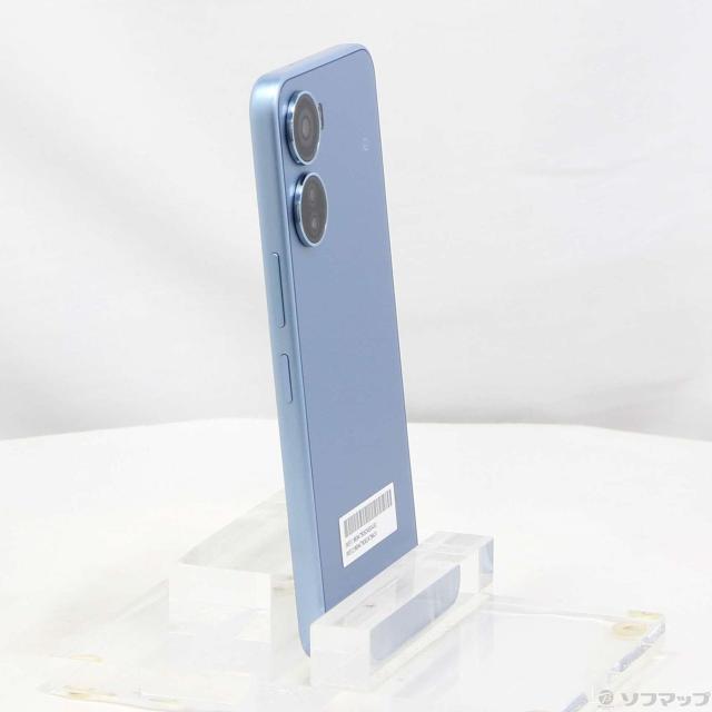 中古)ZTE Libero 5G IV 128GB ブルー ZESCD1 Y!mobile SIMフリー(198-ud)