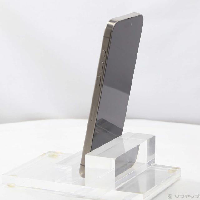 (中古)Apple iPhone15 Pro Max 256GB ナチュラルチタニウム MU6R3J/A SIMフリー(295-ud)