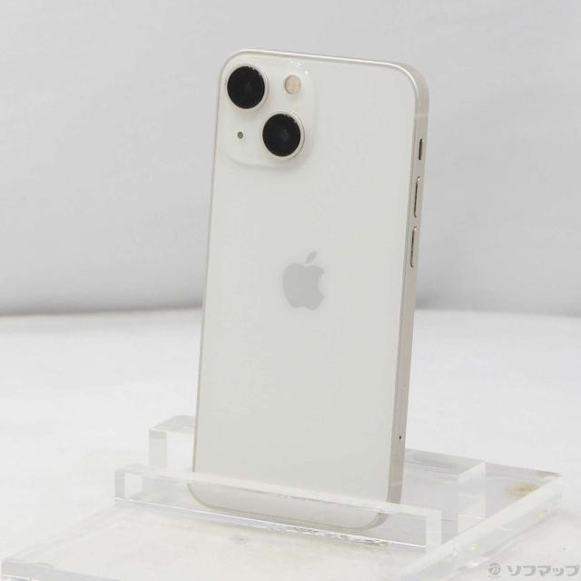 中古)Apple iPhone13 mini 256GB スターライト MLJK3J/A SIMフリー(269-ud)