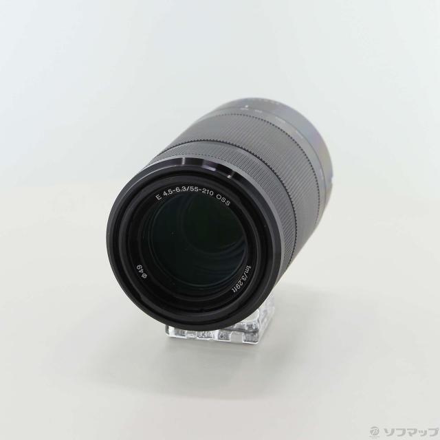(中古)SONY E 55-210mm F4.5-6.3 OSS SEL55210 ブラック (Eレンズ)(348-ud)