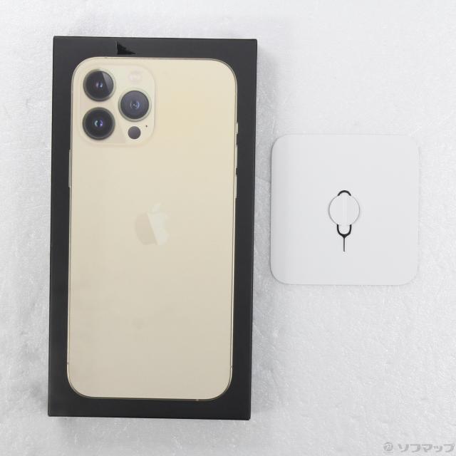 (中古)Apple iPhone13 Pro Max 1TB ゴールド MLKJ3J/A SIMフリー(297-ud)_4