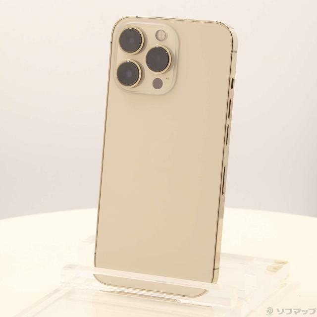 中古)Apple iPhone13 Pro 256GB ゴールド MLUQ3J/A SIMフリー