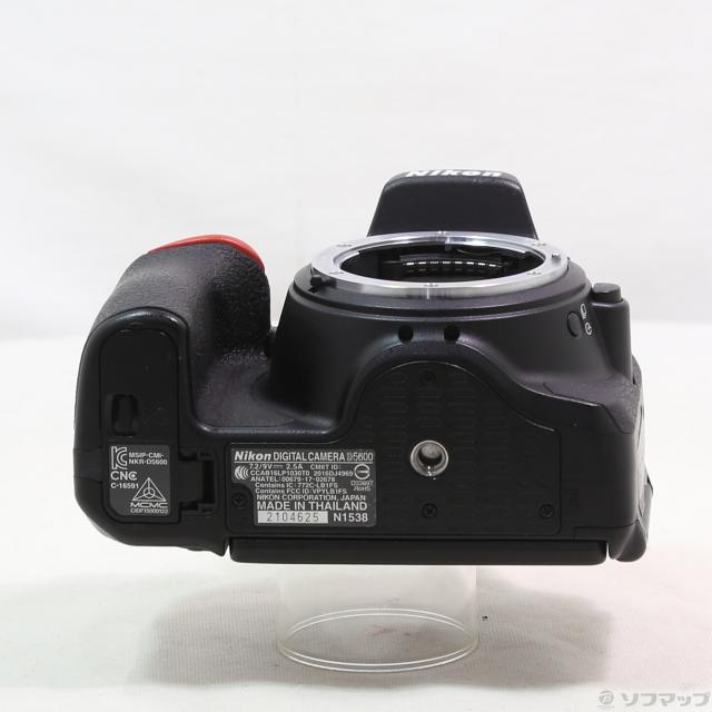 中古)Nikon NIKON D5600 ダブルズームキット ブラック(269-ud) 【公式 