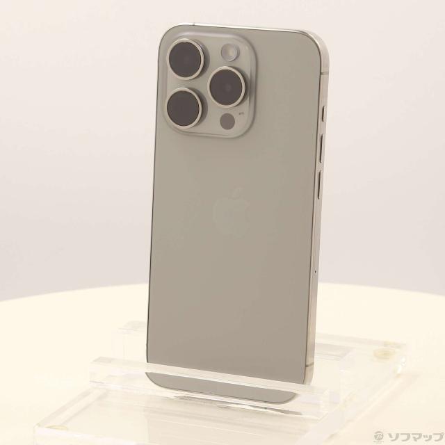 中古)Apple iPhone15 Pro 128GB ナチュラルチタニウム MTU93J/A 中古)Apple iPhone15 Pro 128GB ナチュラルチタニウム MTU93J/A