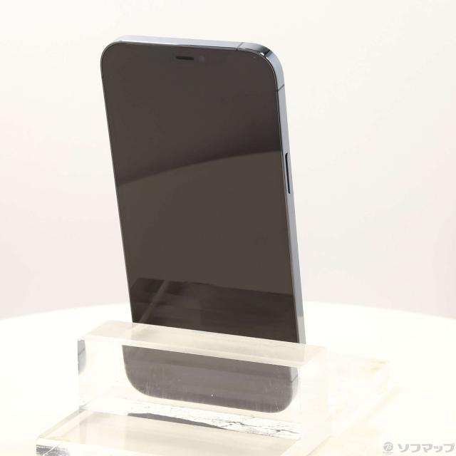(中古)Apple iPhone12 Pro Max 256GB パシフィックブルー NGD23J/A SIMフリー(269-ud)