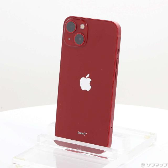 (中古)Apple iPhone13 128GB プロダクトレッド MLNF3J/A SIMフリー(371-ud)