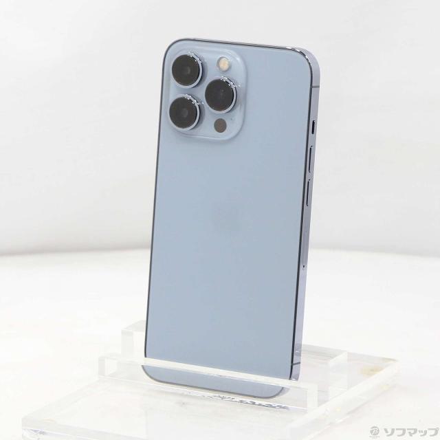 (中古)Apple iPhone13 Pro 128GB シエラブルー MLUK3J/A SIMフリー(295-ud)