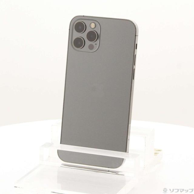 (中古)Apple iPhone12 Pro 256GB グラファイト MGM93J/A SoftBank(349-ud)