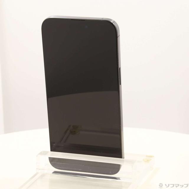 (中古)Apple iPhone15 Pro Max 256GB ブラックチタニウム MU6P3J/A SIMフリー(377-ud)
