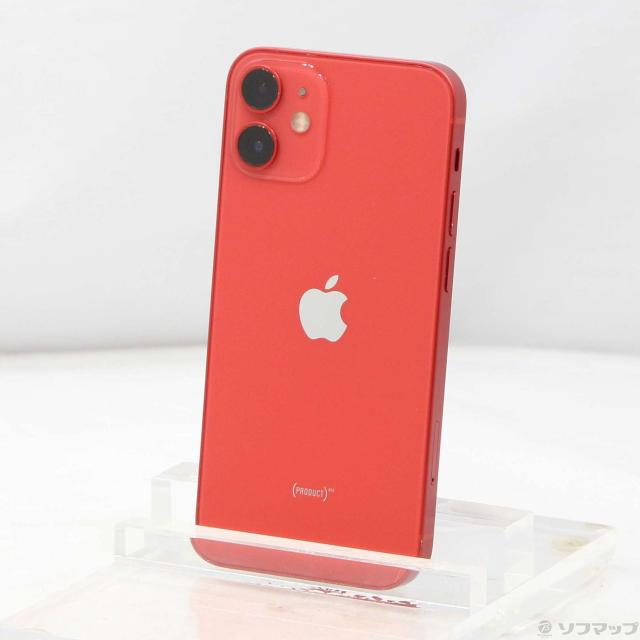 中古)Apple iPhone12 mini 128GB プロダクトレッド MGDN3J/A SIMフリー 