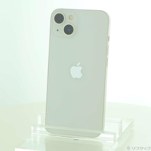 中古)Apple iPhone13 256GB スターライト MLNJ3J/A SIMフリー