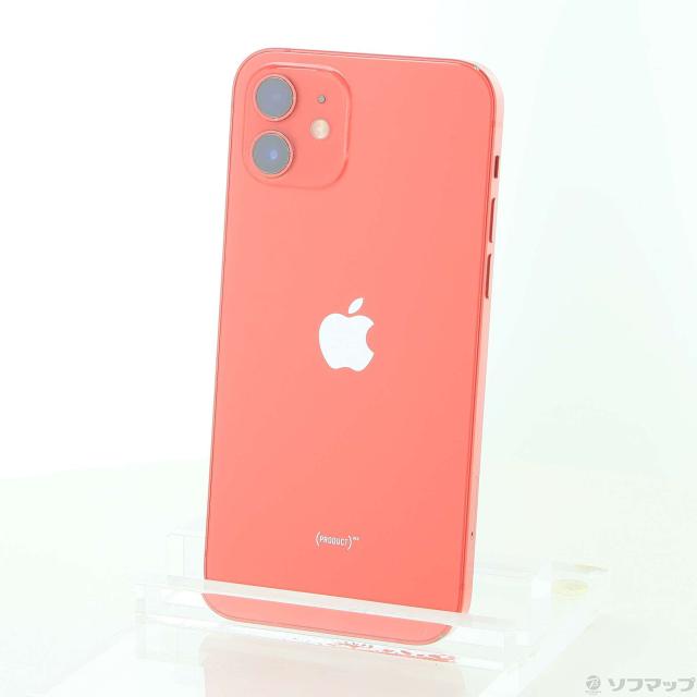 中古)Apple iPhone12 128GB プロダクトレッド MGHW3J/A SIMフリー(276