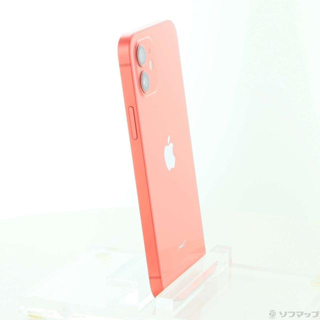 中古)Apple iPhone12 128GB プロダクトレッド MGHW3J/A SIMフリー(276