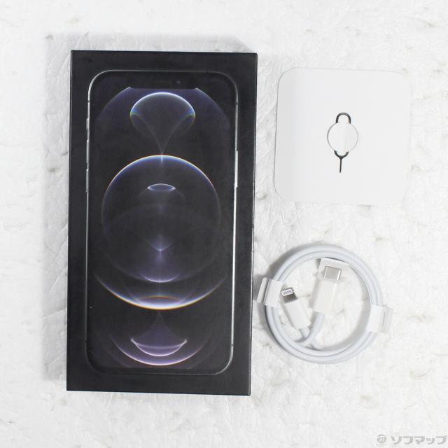 (中古)Apple iPhone12 Pro 256GB グラファイト MGM93J/A SIMフリー(348-ud)_4