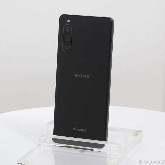 中古)SONY Xperia 10 IV 128GB ブラック SO-52C docomo SIM