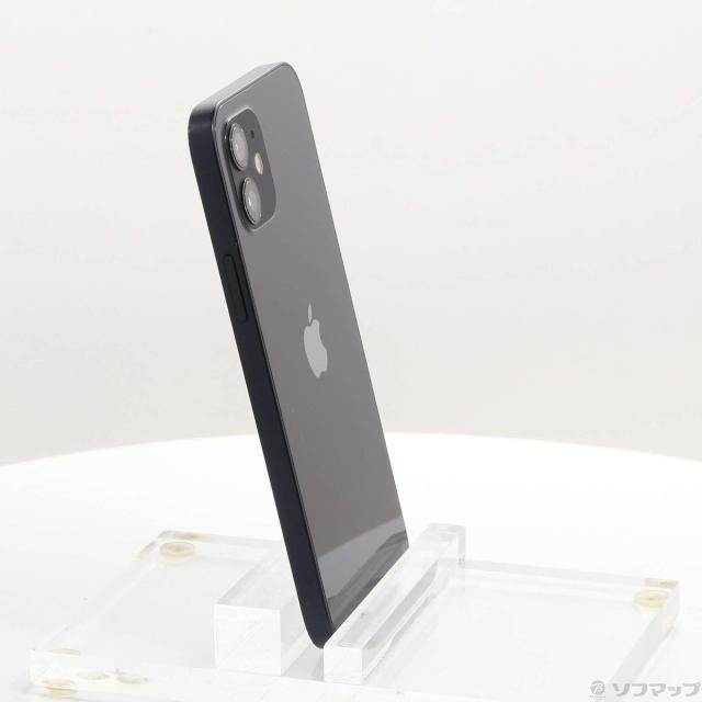(中古)Apple iPhone12 64GB ブラック MGHN3J/A SIMフリー(371-ud)_3