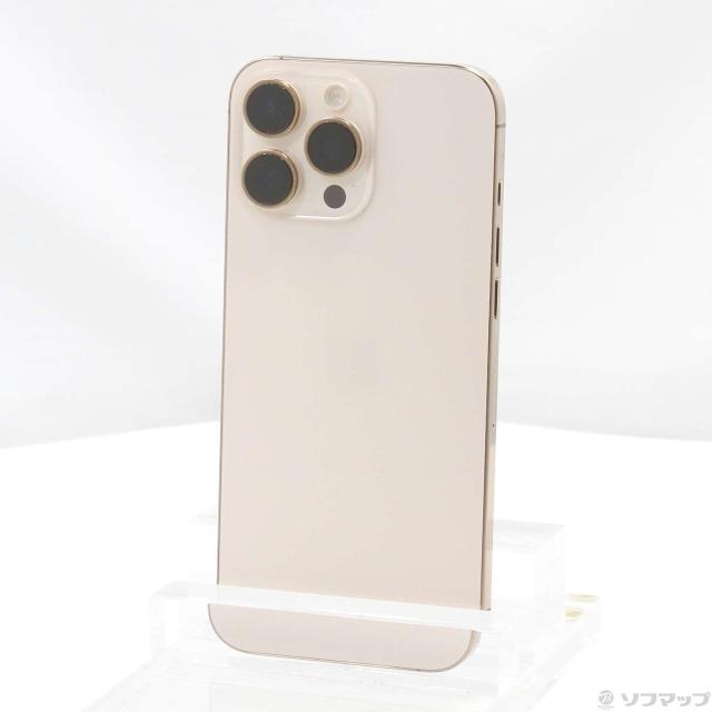 (中古)Apple iPhone16 Pro Max 256GB デザートチタニウム MYWJ3J/A SIMフリー(377-ud)