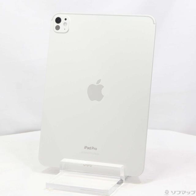 (中古)Apple iPad Pro 11インチ 第5世代 標準ガラス 256GB シルバー 3M773J/A Wi-Fi(198-ud)